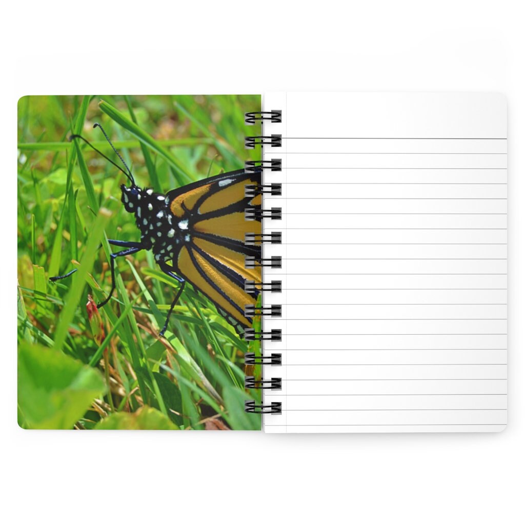 Monarch Butterfly Sofia Spiral Bound Journal