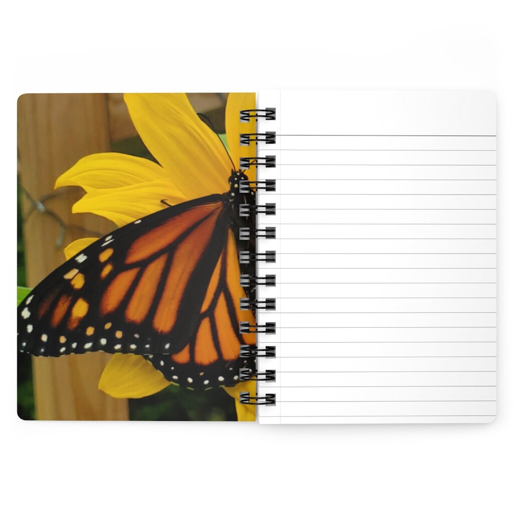 Monarch Butterfly Olivia Spiral Bound Journal