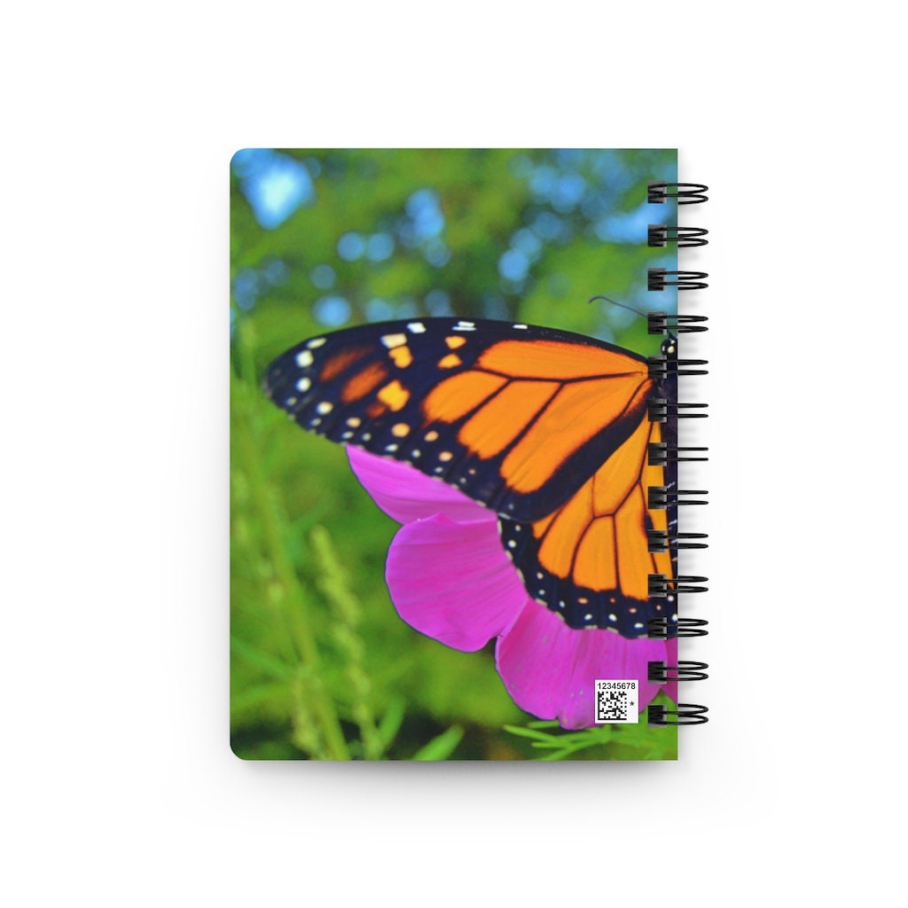 Monarch Butterfly Marco Spiral Bound Journal