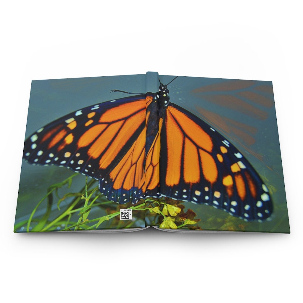 Stefano the Monarch Butterfly2 Hardcover Journal