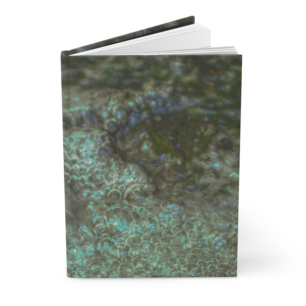 Waterfall Bubbles Hardcover Journal