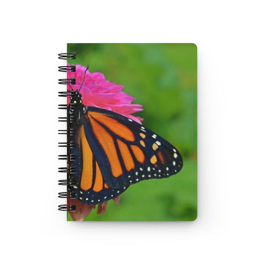 Monarch Butterfly Bianca Spiral Bound Journal