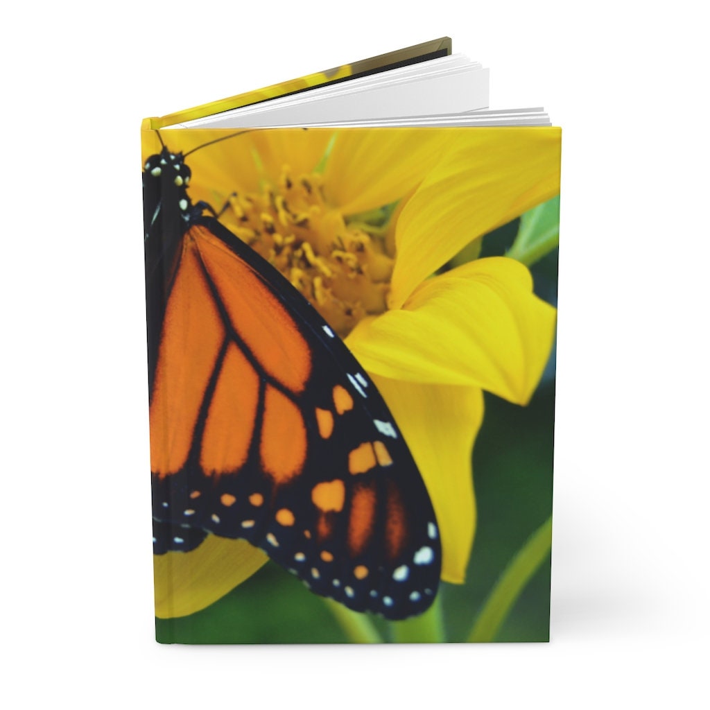 Vincenzo the Monarch Butterfly Hardcover Journal
