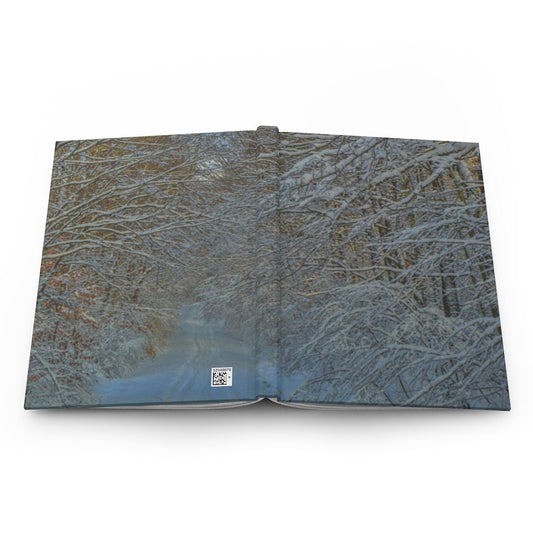 Snowy Path Hardcover Journal