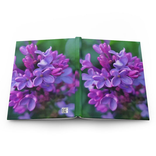 Lilac2 Hardcover Journal