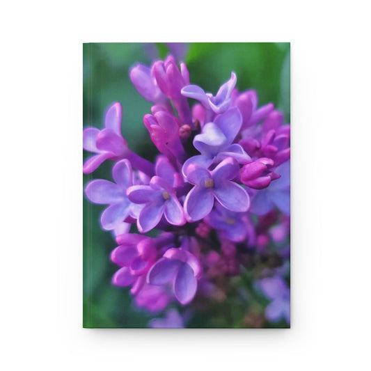 Lilac2 Hardcover Journal