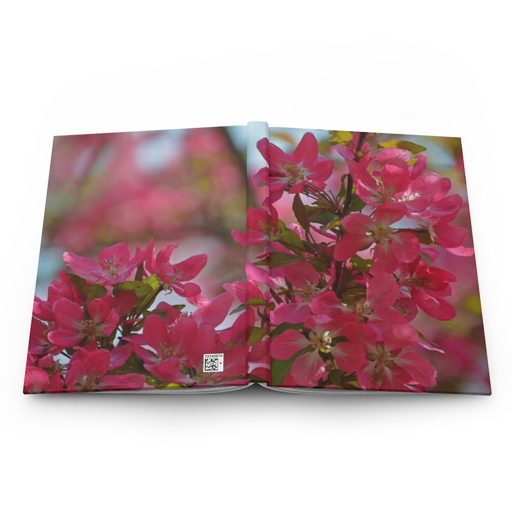 Crabapple Flowers Hardcover Journal