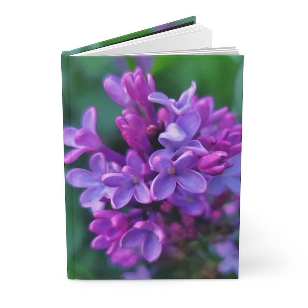 Lilac2 Hardcover Journal