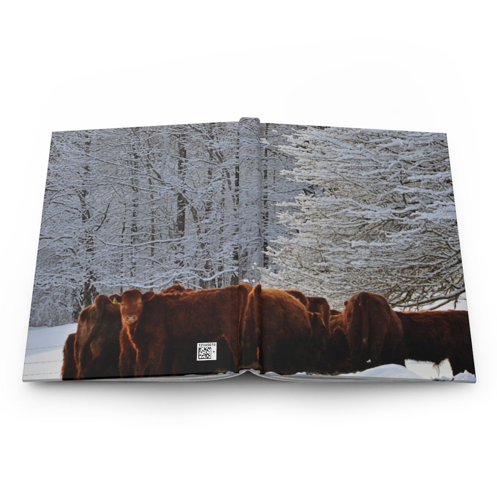 Winter Herd Hardcover Journal