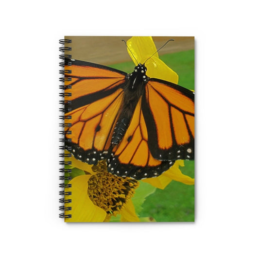 Monarch Butterfly Polo Spiral Notebook - Ruled Line