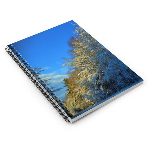 Winter Wonderland Spiral Notebook - Ruled Line