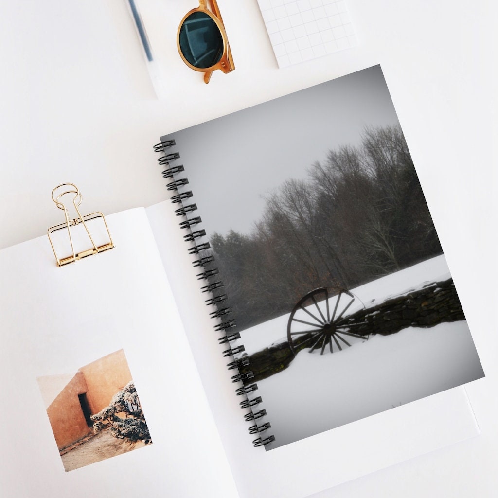 Wagon Wheel Spiral Notebook - Ruled Line