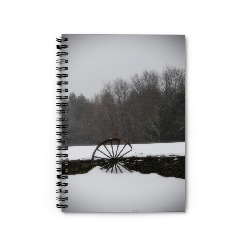 Wagon Wheel Spiral Notebook - Ruled Line