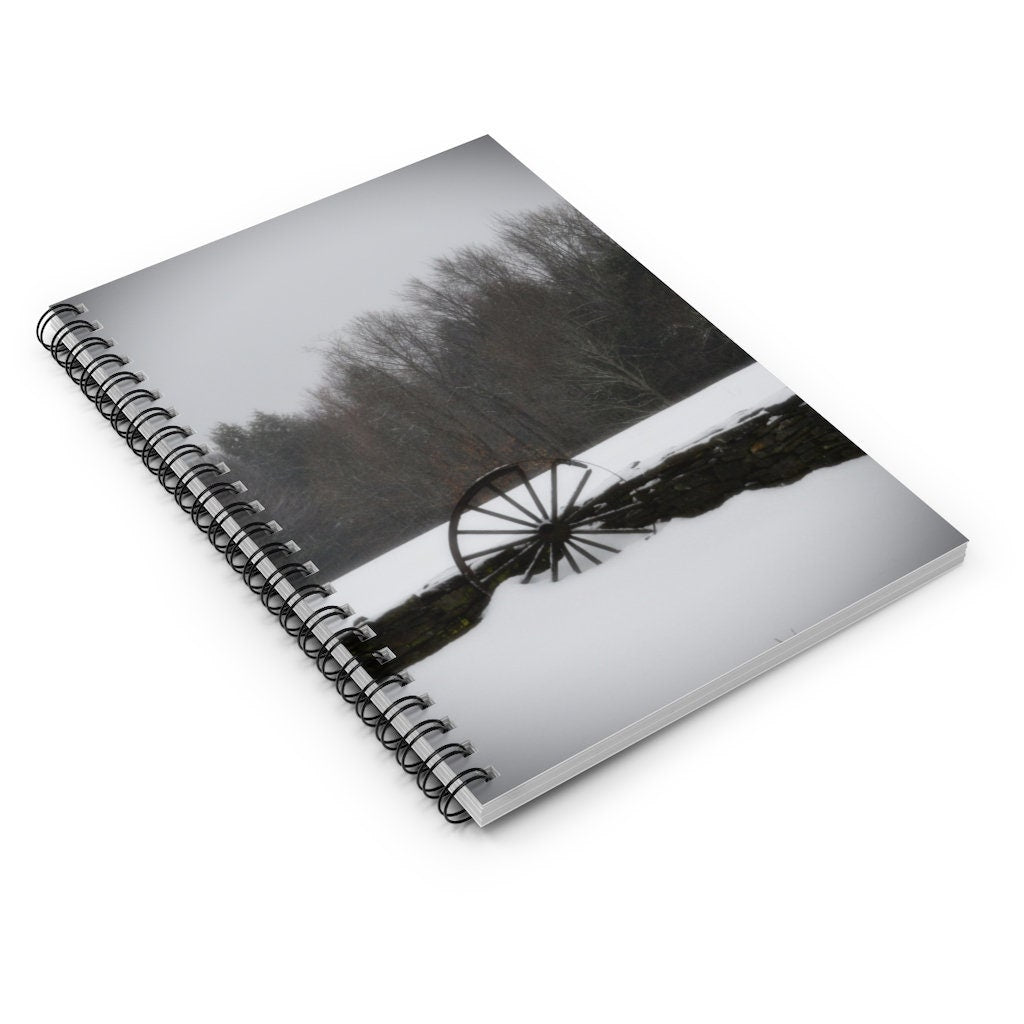 Wagon Wheel Spiral Notebook - Ruled Line