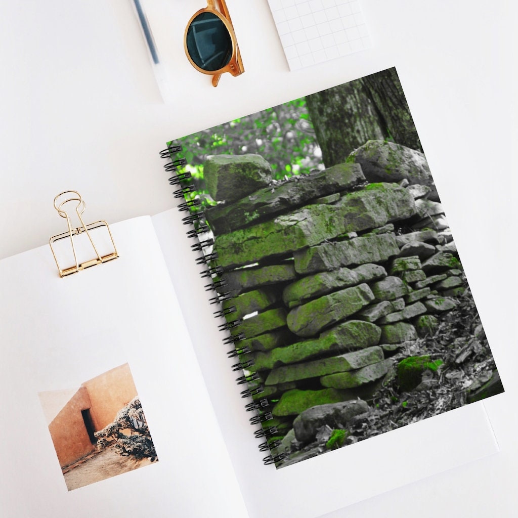 Stone Wall Spiral Notebook - Ruled Line