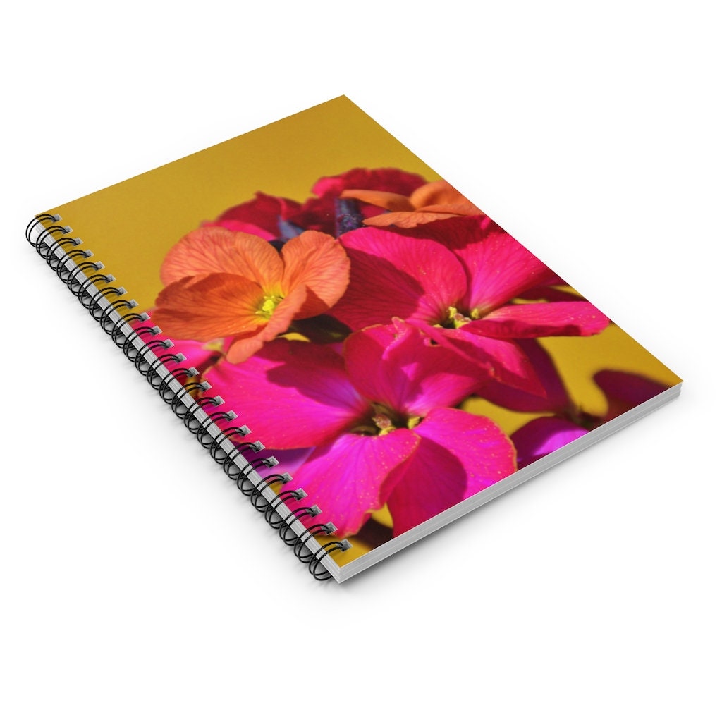 Wallflower2 Spiral Notebook - Ruled Line