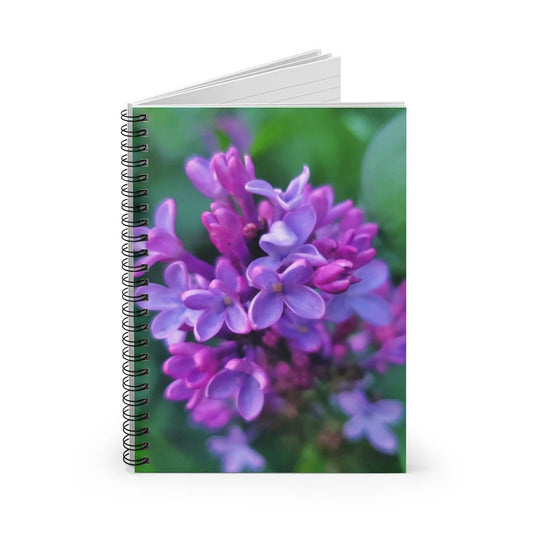 Lilac2 Spiral Notebook - Ruled Line