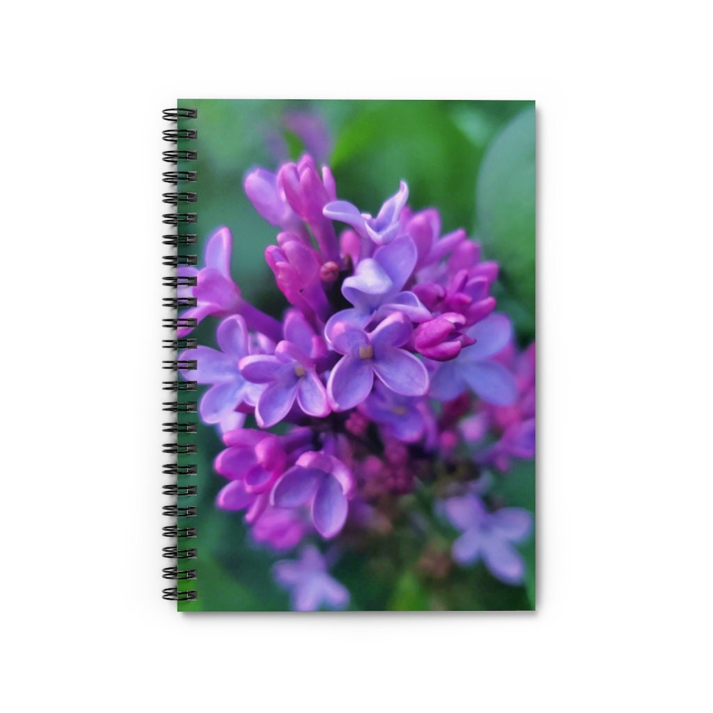 Lilac2 Spiral Notebook - Ruled Line