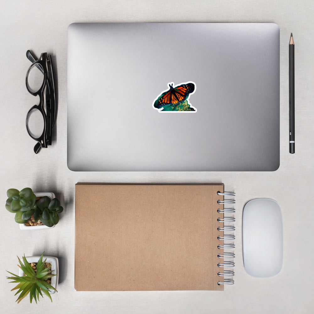 Stefano the Monarch Butterfly 3.0 Bubble-free stickers