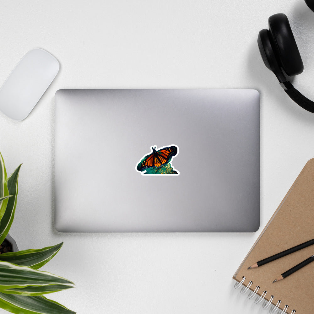 Stefano the Monarch Butterfly 3.0 Bubble-free stickers