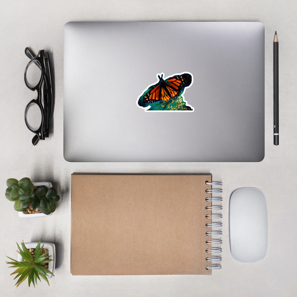 Stefano the Monarch Butterfly 3.0 Bubble-free stickers