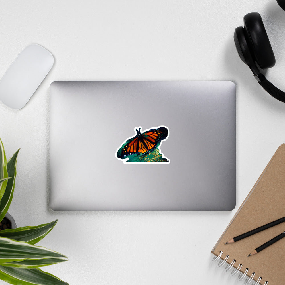 Stefano the Monarch Butterfly 3.0 Bubble-free stickers