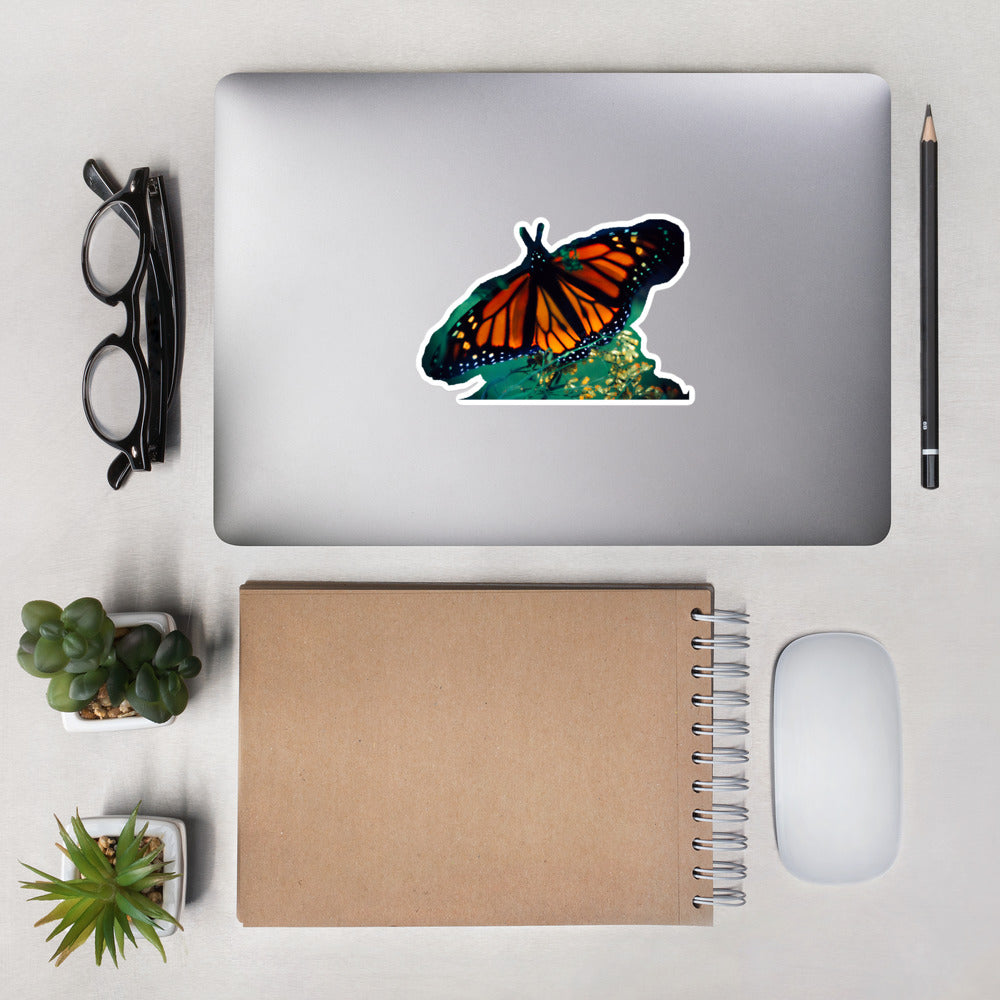 Stefano the Monarch Butterfly 3.0 Bubble-free stickers