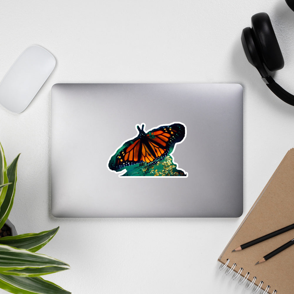 Stefano the Monarch Butterfly 3.0 Bubble-free stickers