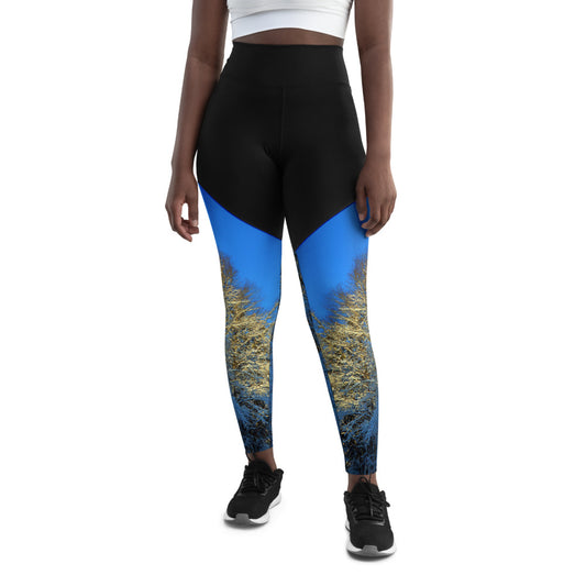 Winter Wonderland Sports Leggings