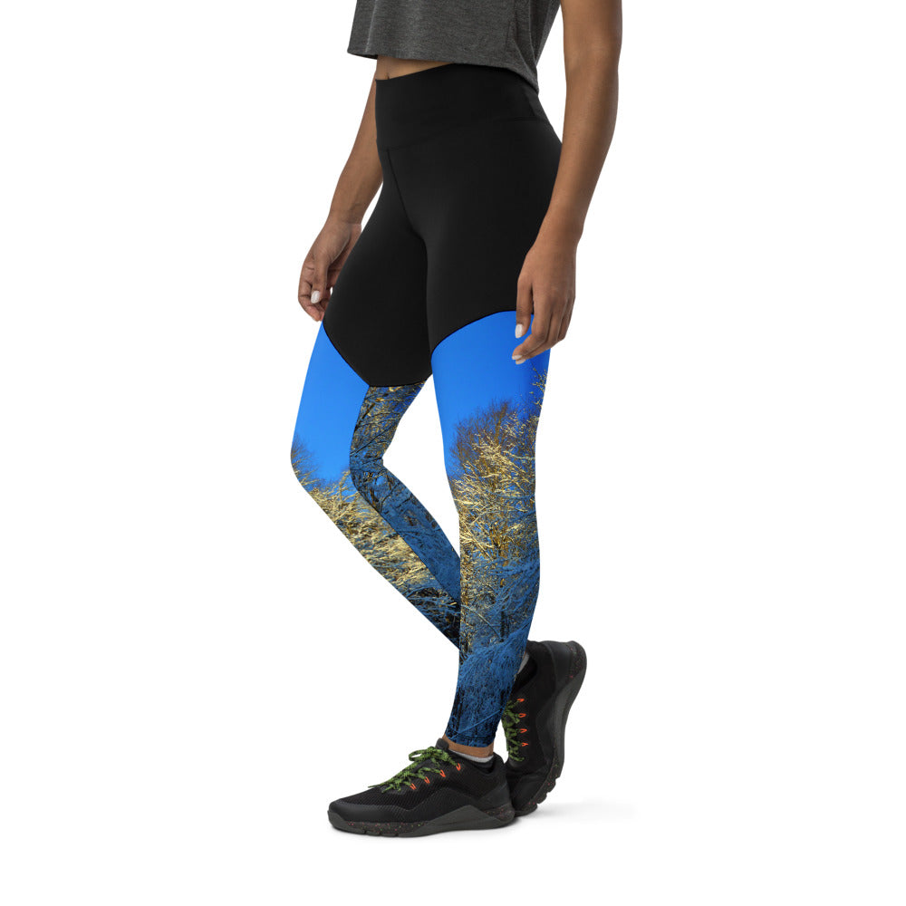 Winter Wonderland Sports Leggings