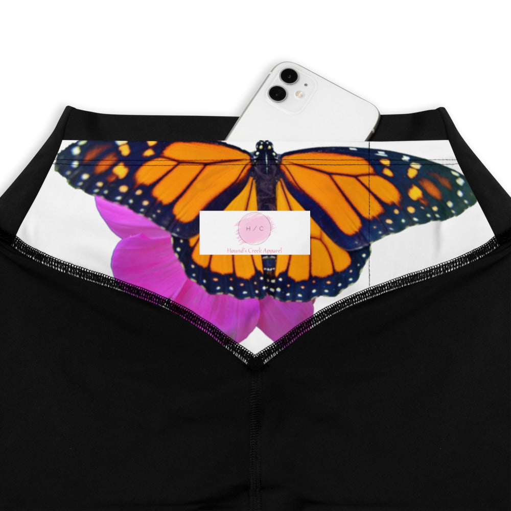 Marco the Monarch Butterfly Sports Leggings