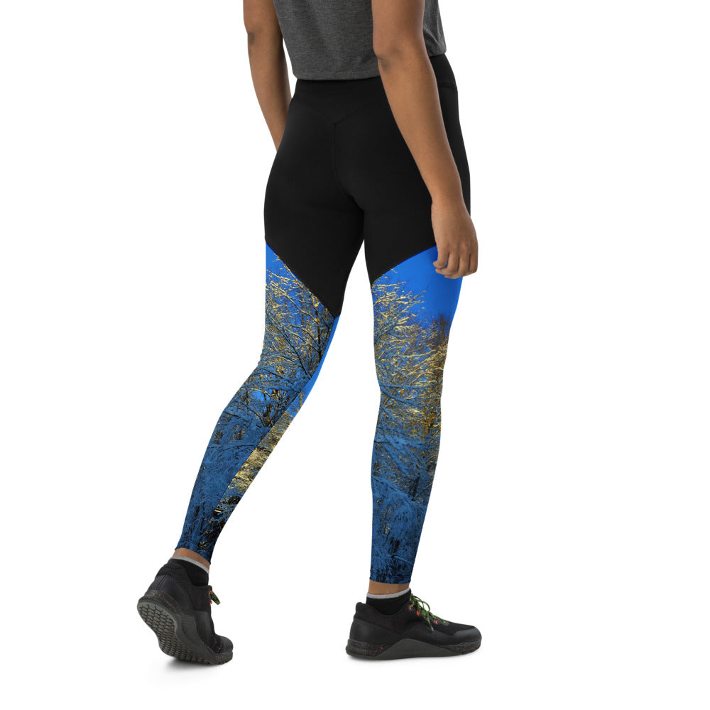 Winter Wonderland Sports Leggings